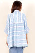 Mulmul Cotton Boxy Shirt In Block Print