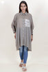 Mulmul Cotton Boxy Shirt With Block Print