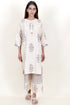 Slub Cotton Tunic In Block Print