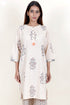 Slub Cotton Tunic In Block Print