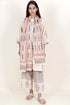 Slub Cotton Tunic In Block Print