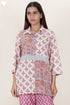 Rayon Button Down Shirt In Block Print