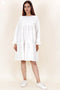 Khaadi Cotton Tiered Dress in White