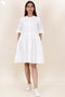 Khaadi Cotton Button Down Dress in White