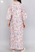 60’s Cotton Full Sleeved Kaftan In Floral Print