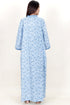 60’s Cotton Full Sleeved Kaftan In Floral Print