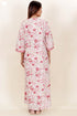 60’s Cotton Full Sleeved Kaftan In Floral Print