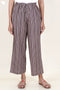 Cambric Cotton Palazzo Pants In Block Print