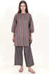 Cambric Cotton Palazzo Pants In Block Print
