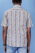 Slim Fit Cambric Cotton Men’s Half Sleeved Shirt In Floral Print
