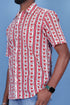 Slim Fit Cambric Cotton Men’s Half Sleeved Shirt In Floral Print