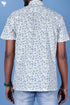 Regular Fit Cambric Cotton Men’s Half Sleeved Shirt In Floral Print