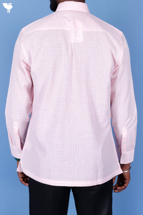 Regular Fit Khaadi Cotton Men’s Full Sleeved Shirt
