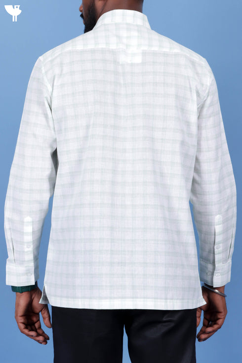 Regular Fit Khaadi Cotton Men’s Full Sleeved Shirt