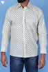 Regular Fit Cotton Men’s Full Sleeved Shirt In Block Print