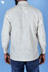 Regular Fit Cotton Men’s Full Sleeved Shirt In Block Print