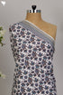 Cotton Cambric Yardage in a Floral Hand Screen Print