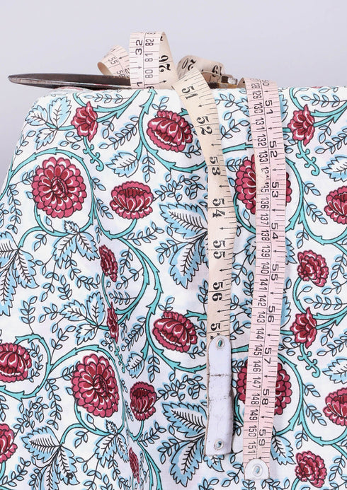 Cambric Cotton In Floral Print