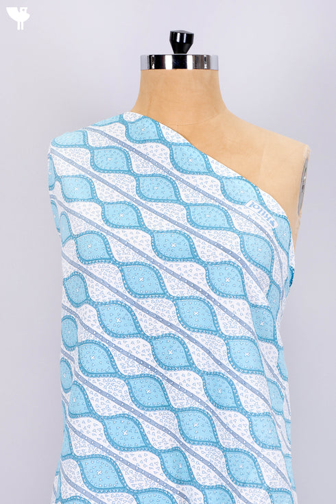 Cambric Cotton In Graphic Print