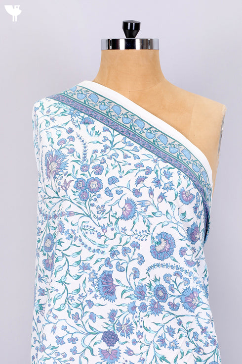 Cambric Cotton In Floral Print