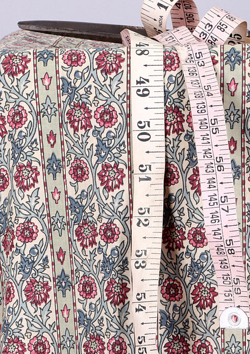 Cambric Cotton In Floral Print