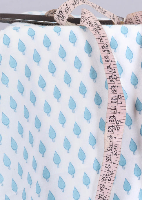 Cambric Cotton In Booti Print