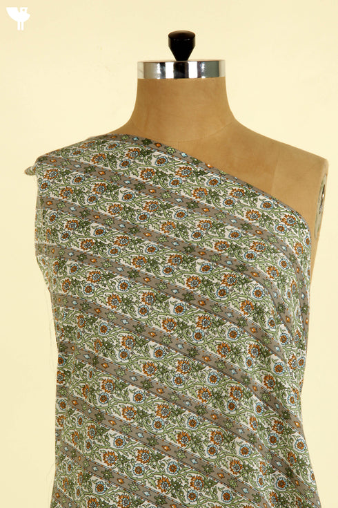 Cambric Cotton In Floral Print