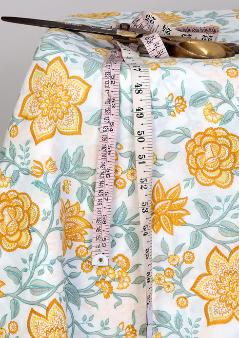 Cambric Cotton In Floral Print