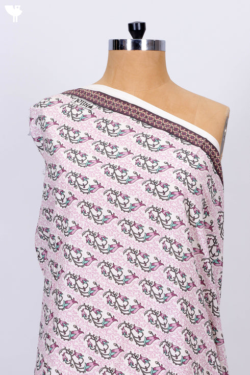 Cambric Cotton In Floral Print