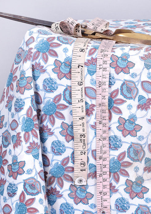 Cambric Cotton In Floral Print