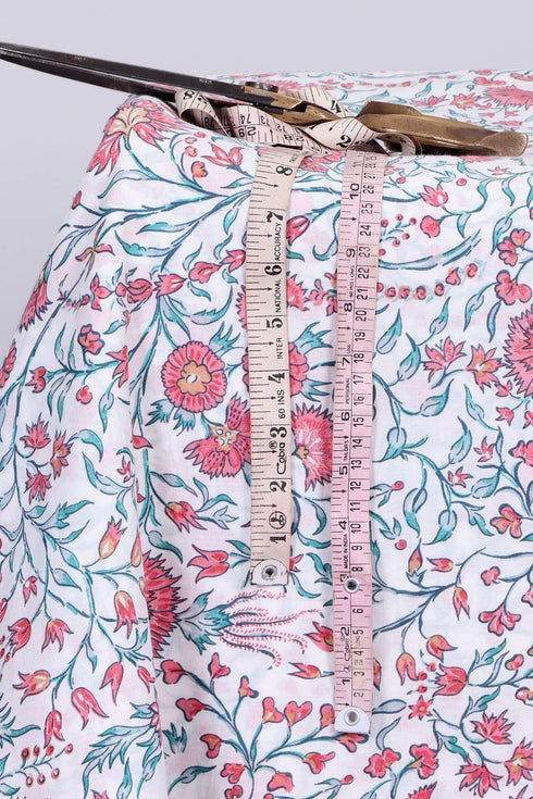 Cambric Cotton In Floral Print