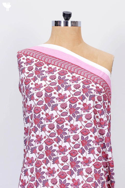 Cambric Cotton In Floral Print