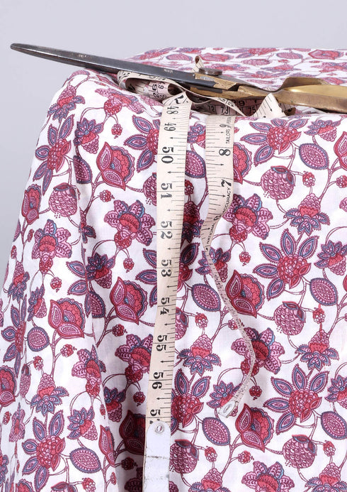 Cambric Cotton In Floral Print
