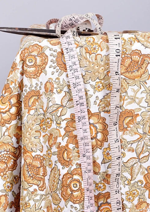 Cambric Cotton In Floral Print