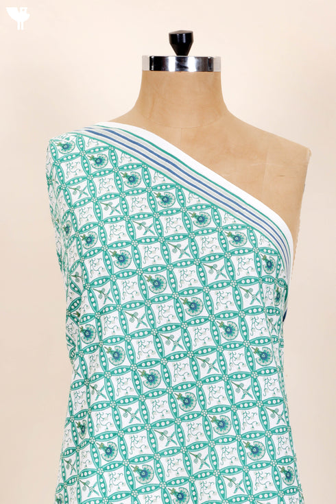 Cambric Cotton In Graphic Print