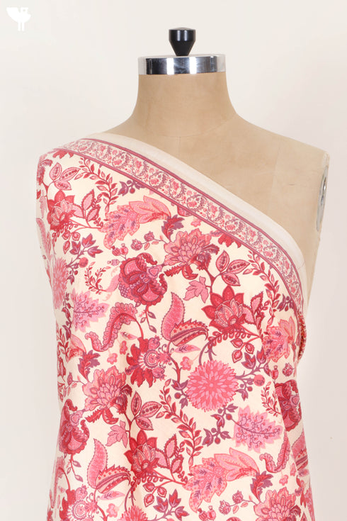 Cambric Cotton In Floral Print