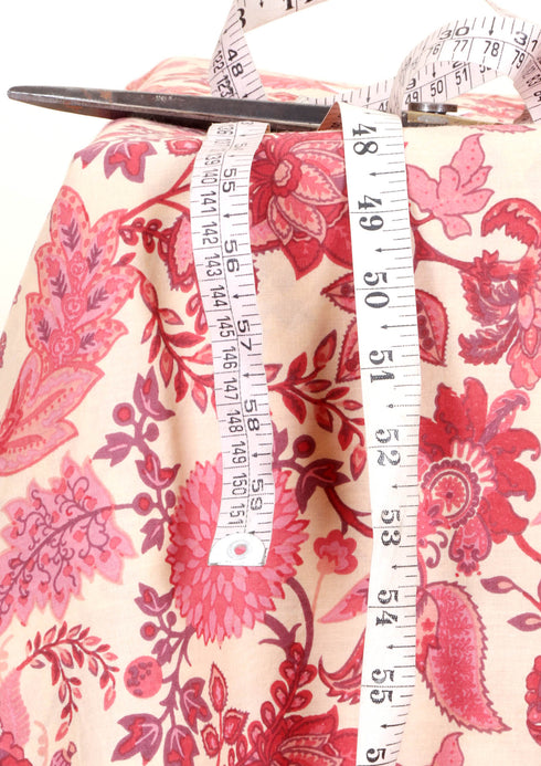 Cambric Cotton In Floral Print