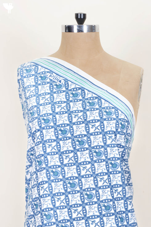 Cambric Cotton In Floral Print