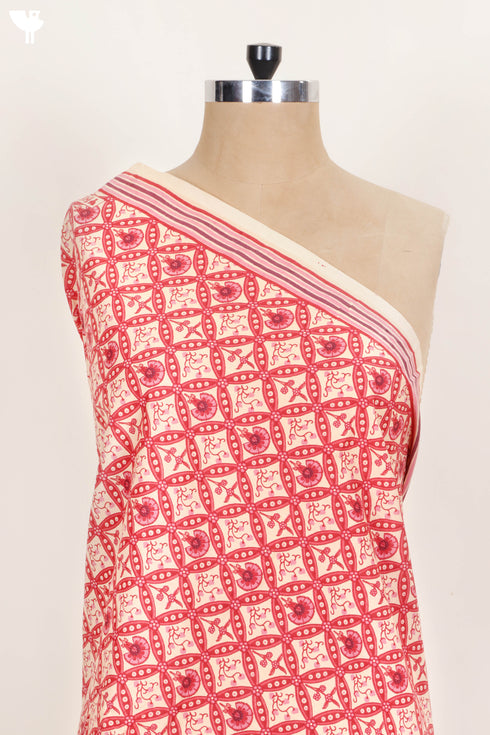 Cambric Cotton In Floral Print