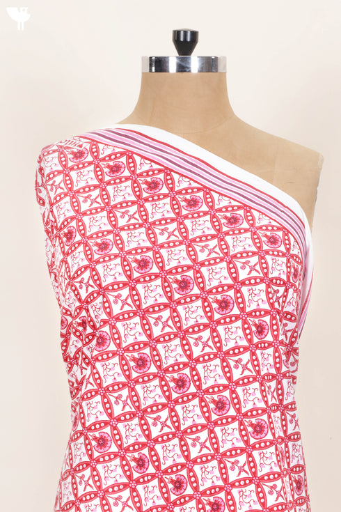 Cambric Cotton In Floral Print