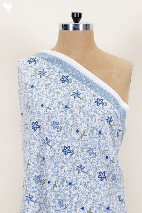 Cambric Cotton In Floral Print