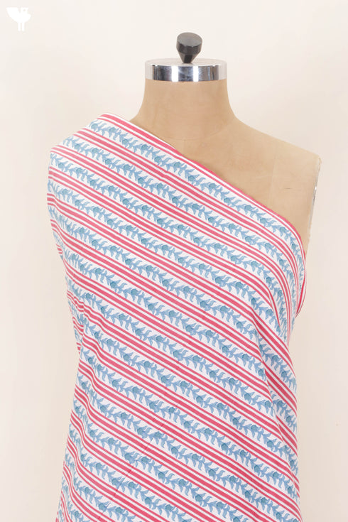 Cambric Cotton In Floral Print