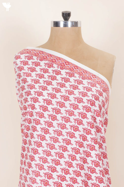 Cambric Cotton In Floral Print