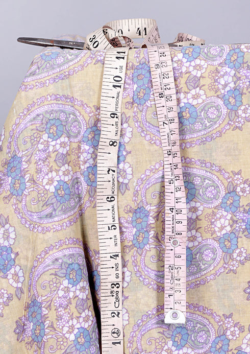 Mulmul Cotton In Floral Allover Print